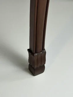 Fünfbeiniger Jugendstil Tisch mit Papageien, 1890er