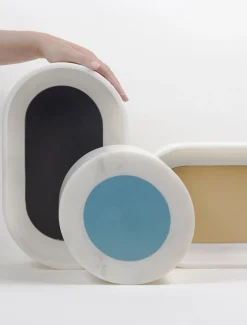 Fondali Emersi Behälter von Gumdesign für La Casa di Pietra, 3er Set