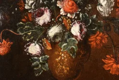 Francesca Volò Smiller detta Vincenzina, Blumenstillleben, 1680, Öl auf Leinwand