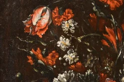 Francesca Volò Smiller detta Vincenzina, Blumenstillleben, 1680, Öl auf Leinwand