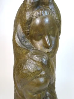 Francesco Falcone, Umstandsskulptur, 1927, Bronze