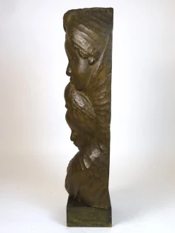 Francesco Falcone, Umstandsskulptur, 1927, Bronze