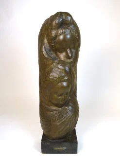 Francesco Falcone, Umstandsskulptur, 1927, Bronze