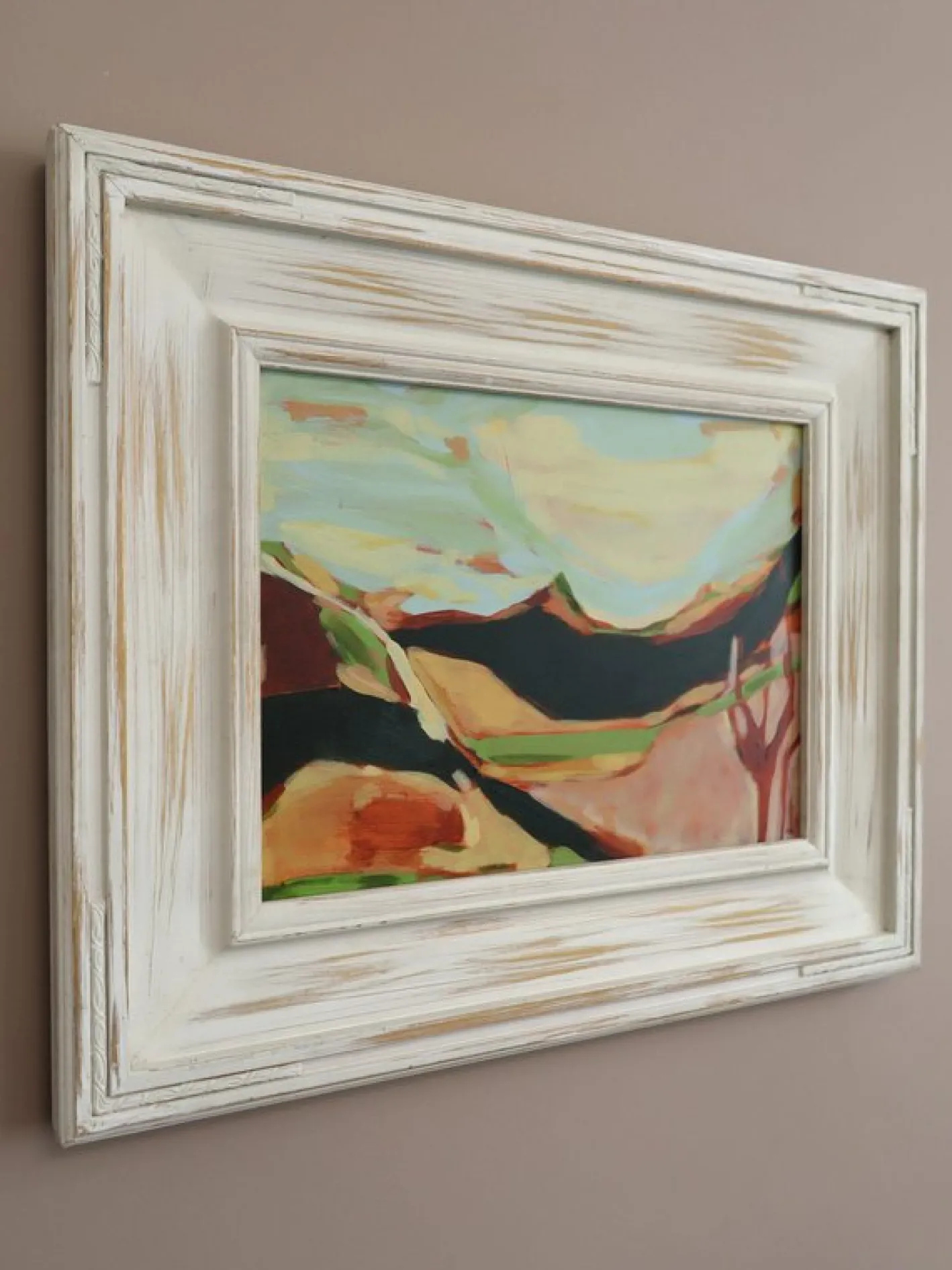 Frances Daws, Fleeting Glances, Gemälde, gerahmt