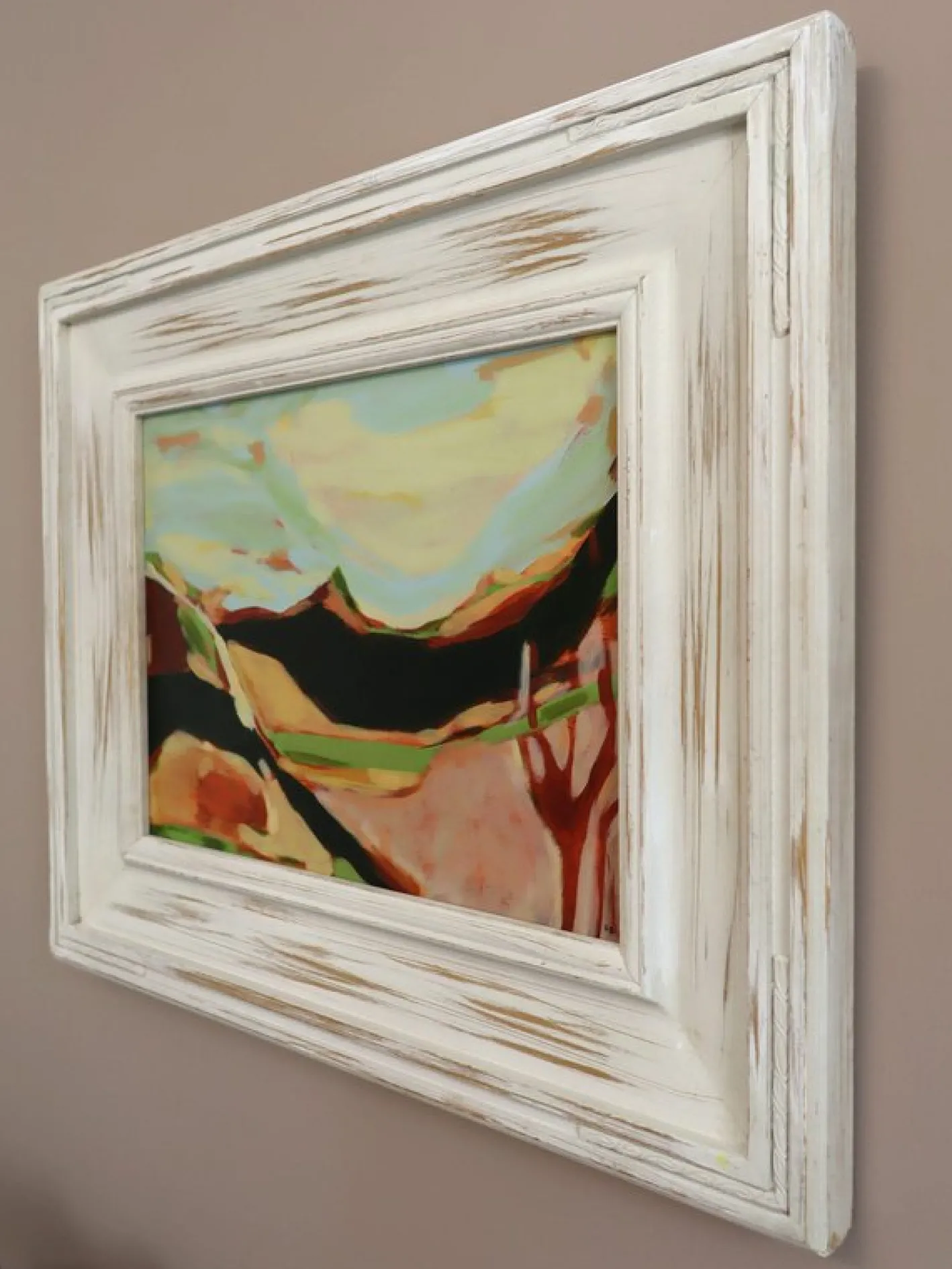 Frances Daws, Fleeting Glances, Gemälde, gerahmt