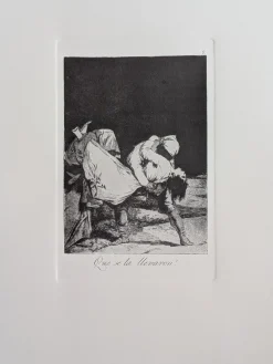 Francisco de Goya, Los Caprichos, Tafel 8, Radierung