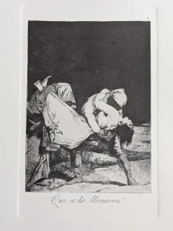 Francisco de Goya, Los Caprichos, Tafel 8, Radierung