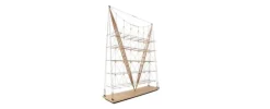 Franco Albini Veleiro Bücherregal, Holz Cassina . zugeschrieben