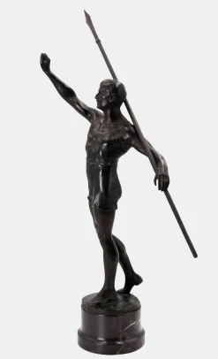 Franz Iffland, Speerwerfer, 1910, Bronze