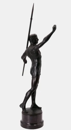 Franz Iffland, Speerwerfer, 1910, Bronze