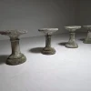 Französische Hocker oder Beistelltische aus Gussbeton, 1970er, 4er Set