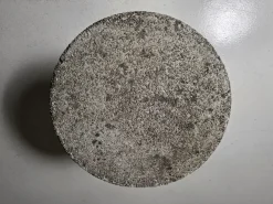 Französische Hocker oder Beistelltische aus Gussbeton, 1970er, 4er Set