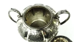 Französische Jugendstil Zuckerdose von Armand Frenais, Frühes 20. Jh