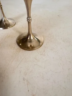 Französische Kelche aus versilbertem Metall, Frankreich, 1960er, 2er Set
