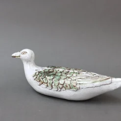 Französische Keramik Vase in Enten-Optik von Albert Thiry, 1994