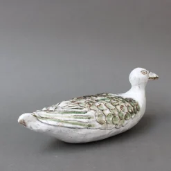 Französische Keramik Vase in Enten-Optik von Albert Thiry, 1994