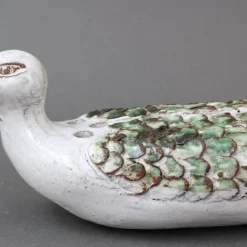 Französische Keramik Vase in Enten-Optik von Albert Thiry, 1994