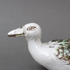 Französische Keramik Vase in Enten-Optik von Albert Thiry, 1994