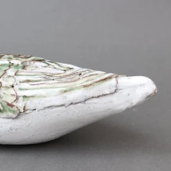 Französische Keramik Vase in Enten-Optik von Albert Thiry, 1994