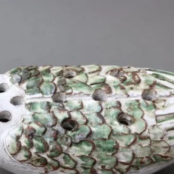 Französische Keramik Vase in Enten-Optik von Albert Thiry, 1994