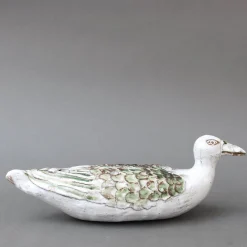 Französische Keramik Vase in Enten-Optik von Albert Thiry, 1994