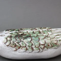 Französische Keramik Vase in Enten-Optik von Albert Thiry, 1994