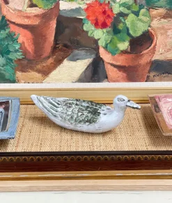 Französische Keramik Vase in Enten-Optik von Albert Thiry, 1994