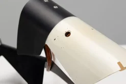 Französische Lampe in Hunde-Optik von Jean Boris Lacroix für Disderot, 1950