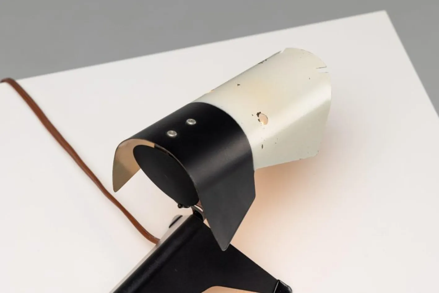 Französische Lampe in Hunde-Optik von Jean Boris Lacroix für Disderot, 1950