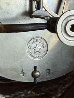 Französische Louis XV Kaminuhr von AD Mougin, Spätes 19. Jh