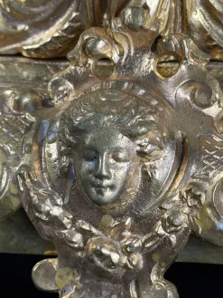 Französische Louis XV Kaminuhr von AD Mougin, Spätes 19. Jh