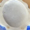 Französische Majolica Barbotine Trauben Krüge in Lila und Grün