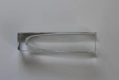 Französische Mid-Century Kristallvase von Bayel