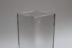 Französische Mid-Century Kristallvase von Bayel