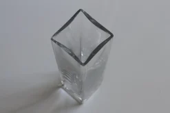 Französische Mid-Century Kristallvase von Bayel