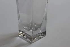 Französische Mid-Century Kristallvase von Bayel