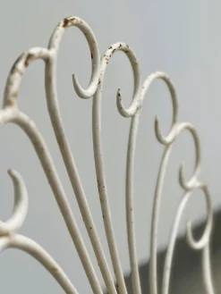 Französische Peacock Gartenstühle, 1950er, 6er Set