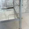 Französischer Chrom und Verspiegelter Mid-Century Servierwagen