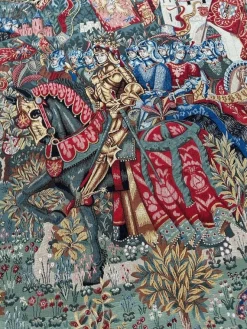 Französischer Jacquard-Wandteppich King Arthur Legend von Aubusson, 1990er Jahre