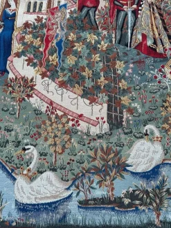 Französischer Jacquard-Wandteppich King Arthur Legend von Aubusson, 1990er Jahre