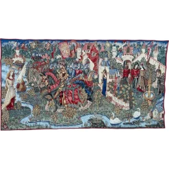 Französischer Jacquard-Wandteppich King Arthur Legend von Aubusson, 1990er Jahre