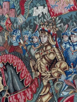 Französischer Jacquard-Wandteppich King Arthur Legend von Aubusson, 1990er Jahre