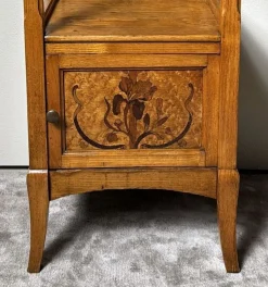 Französischer Jugendstil Nachttisch von Gallé Émile