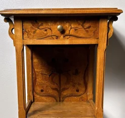 Französischer Jugendstil Nachttisch von Gallé Émile