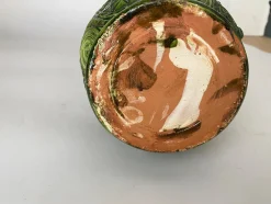 Französischer Keramik Majolika Korbtopf, 19. Jh.