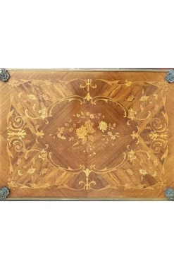 Französischer Louis XV Spieltisch, 19. Jh., Frankreich