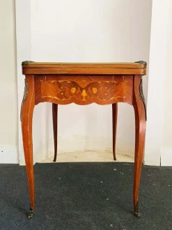 Französischer Louis XV Spieltisch, 19. Jh., Frankreich