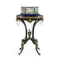 Französischer Napoleon III Holztisch