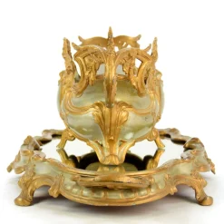 Französische Rokoko-Jardinière mit verspiegeltem Ständer, 1900, 2er Set