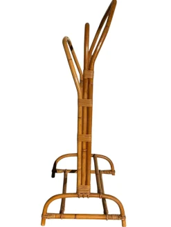 Französischer Stummer Diener aus Rattan, 1960er